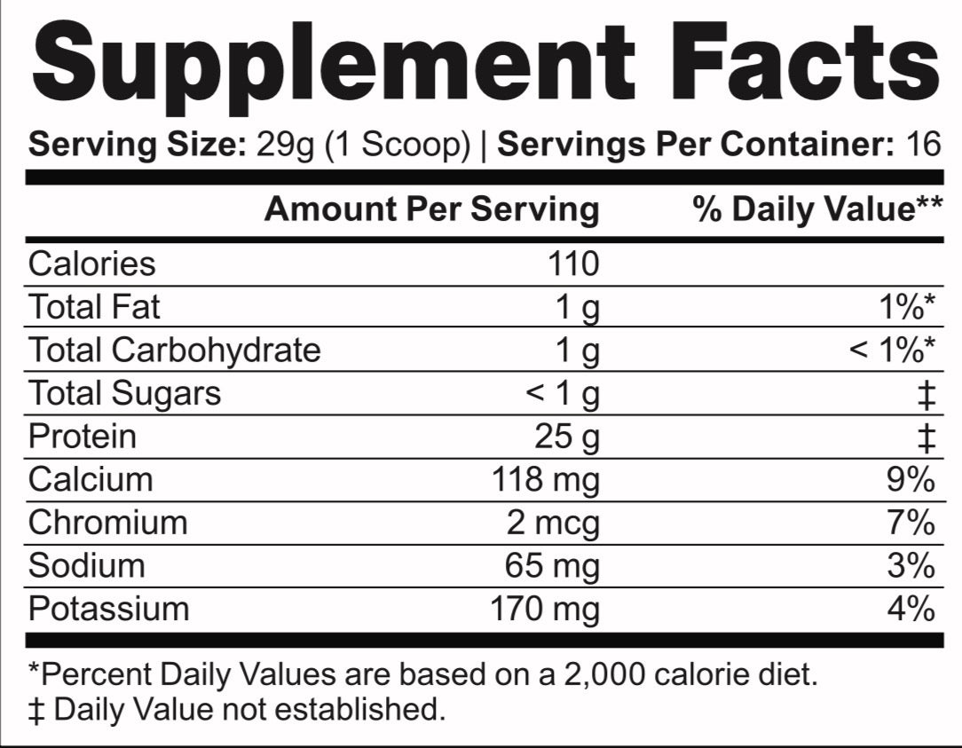 
                  
                    100% Isolate Whey Protein Chocolate
                  
                